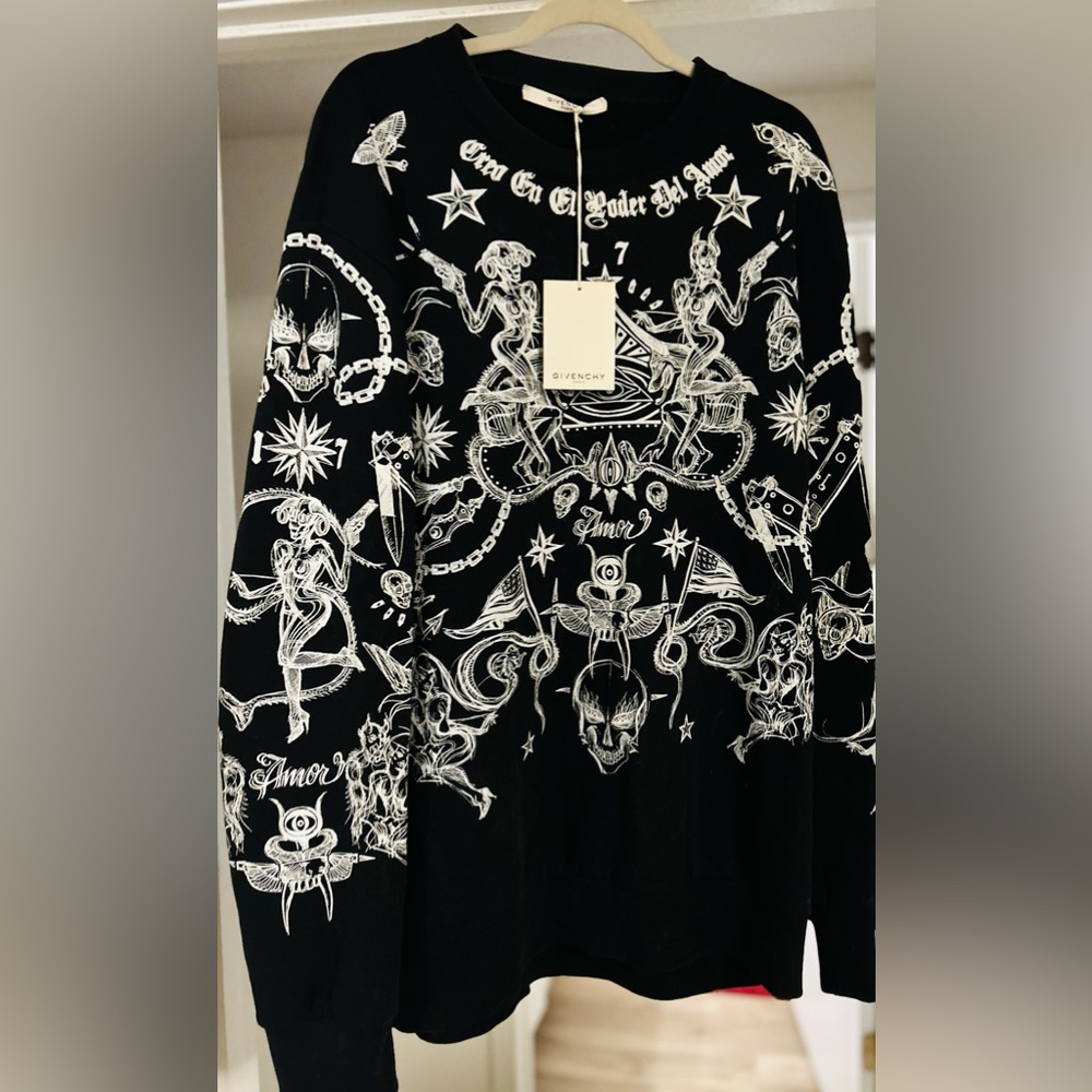 Givenchy Tattoo All Over Crew